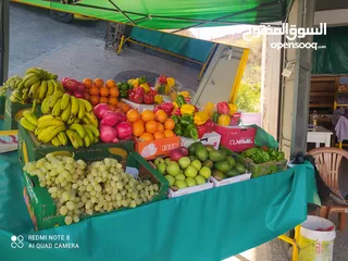  2 استاندات الخضرة  للبيع