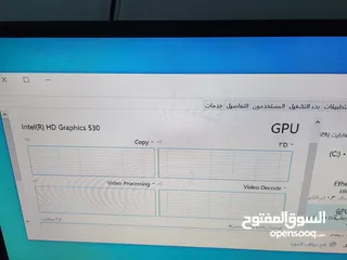  11 حاسبة كيمنك للبيع كاملة  ميز طولة تقريبا متر وربع ابيض كلش مرتب  شاشة حجم 32 انج تردد 102HZ دقة 19