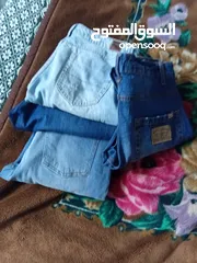  2 شروة ألبسة جديدة مميزة بسعر مغري جدا _براندات/بناطيل جينز جديد عدد 4.اقرا الوصف