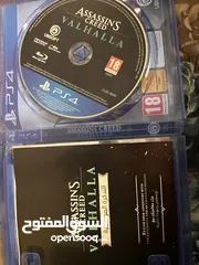  3 لعبتين red dead redemption 2 & assassin's creed valhalla للبدل
