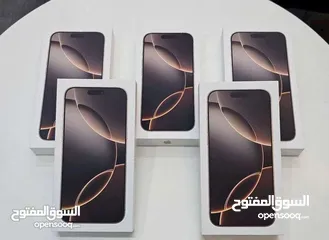  2 IPHONE 16 BRO/NEWشرق اوسط   كفالة وكيل بسعر مميز ايفون 16 برو جديد