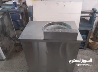  4 مقلى فلافل مستعمل بحاله ممتازه