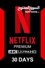  1 Netlfix 1 Month 4k for only 1 Bd