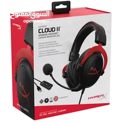  2 سماعات Hyperx cloud 2 غير مستعملة