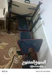  1 اجهزه رياضيه حديد و اثقال و اوزان للبيع  الرجاء قرائة التفاصيل