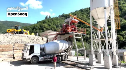  9 محطة خلط خرسانة متنقلة للبيع من المصنع مباشرة – جاهزة للتسليم من المخزون