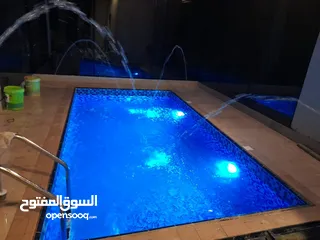  8 swimming pool and fountains