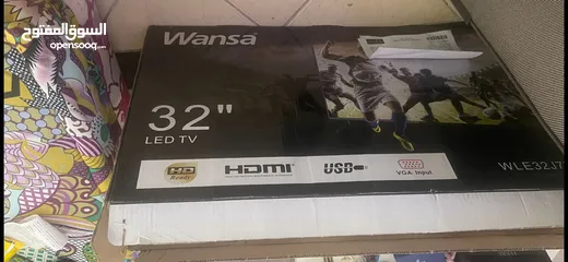  2 بيع تليفزيون ونسا واخر 32بوصة ب50دينار