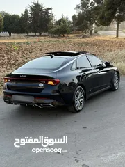  8 كيا KIA K5 2022 فل اعلى صنف بنوراما وارد كوري جمرك جديد مواصفات خاصة من الشركة كاش او اقساط باقل سعر