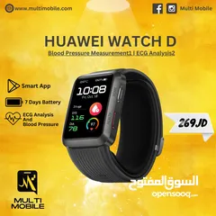  1 ساعة Huawei watch d الذكية