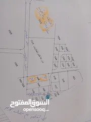  6 ارض للبيع في الزرقاء الحلابات 500م سكن ج على مصلب طرق شوارع12م ارض مستوية الى الجنوب الشرقي من ملعب