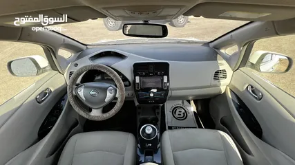  8 Nissan Leaf 2012 SV 11 بار مدخلين