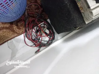  1 مسجل سوني مع صب وجهاز وجدلة كاملة