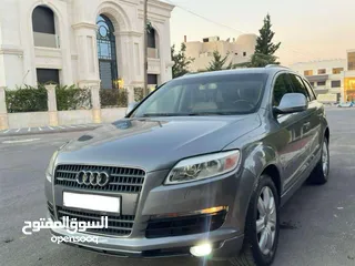  28 جيب اودي Q7 2007  كوارتر فل اوبشن كامل بانوراما اعلى صنف فحص كامل بحالة الوكالة