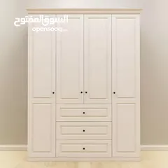  21 خزائن ملابس خشب لامنيت 18م او لاتيه حسب الطلب جميع المقاسات الون اختياري