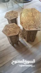  1 طقم طاولات ارابيسك
