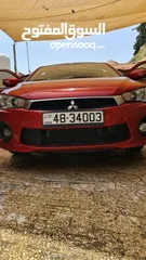  6 ميتسوبيشي لانسر موديل 2017 ماتور 1600 لون خمري