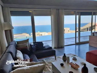  12 sh شالية للبيع في قرية المونت جلالة sea view بالتقسيط في العين السخنه