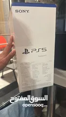  9 بلاستيشن 5 جديد بالكرتونة سليم  + 2 يد هدية -   playstation 5 slim+ 2 controllers