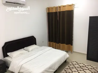  2 Furnished rooms behind City Center Al-Maalah (for daily and monthly rent)