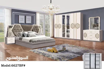  4 غرفۃ نوم بدون ترکیب بدون دوشك BEDROOM SET WITHOUT FITTING WITHOUT MATTRESS