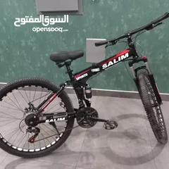  1 دراجة هوائية للبيع  او تبديل  مع رامبو