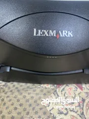  2 طابعة lexmark الاصلية اسراءيلة مش ملونة يوجد معها شاحن شغالة حبرها رخيص بالاسواق ممتازة للمکاتب