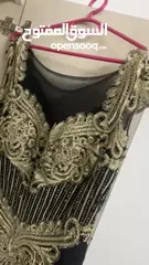  5 فستان سهره لون اسود مستعمل مره وحده فقط