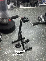  2 تدريب الدراجة والذراع - صف فرص تمارين الذراع والساق - معدات اللياقة البدنية كبار السن - جهاز تمارين