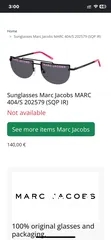  5 Marc Jacobs sunglasses