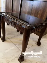  1 طاولات زوايا صالون زان عدد 2