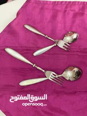  6 ملاعق ستانلس ستيل ياباني ثقيل  جديد غير مستعمل
