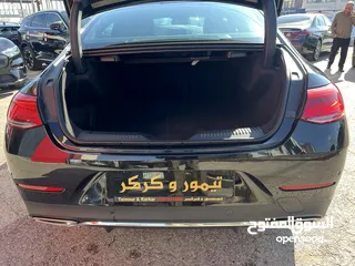  10 مرسيدس CLS350 AMG كت فتحة ميموري اربع كاميرات كراسي مساج 2023 اسود وارد المانيا بحالة الزيرو