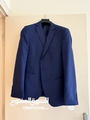  1 Three Piece Suit - Navy Blue
