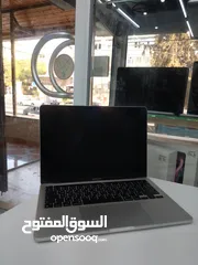  7 MacBook Pro 2020 M1 Silver 8GB Ram 512GB SSD لابتوب ابل لون فضي