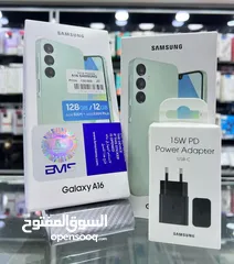  1 جهاز جديد كفاله سنه Samsang a16 128g 8ram مع بكج هدايا