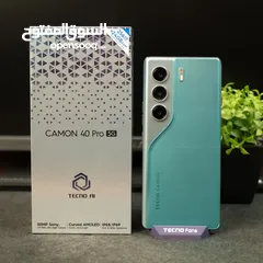  1 جهاز جديد Kamon 40 pro 5G رام 24 جيجا 256 مكفول سنة متوفر توصيل