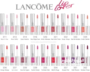  7 Lancome lip lover lipgloss original جلوسات لانكوم اصلية رهيبة للصيف ترطيب ولون بارد بيطول للدوامات