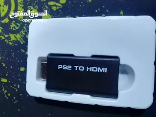  3 تحويلة بلايستشين 2 ل HDMI، جديدة بس الكرتونة مفتوحة مش مستخدمة ابدا.