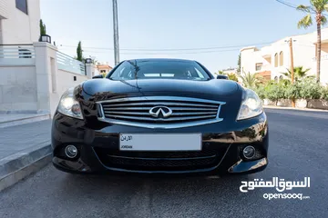  24 إنفينيتي G37 موديل 2012 - 4 جيد - سيارة رياضية مع محرك V6 3.7L