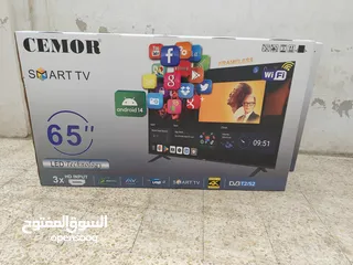  1 عرض نااار على شاشه سيمور 65 بوصه فور كي سمارت اندرويد 14 فريم لس