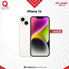  1 IPHONE 14 ( 256GB ) NEW /// ايفون 14 ذاكره 256 جيجا جديد