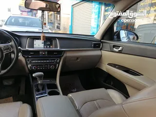  5 كيا اوبتيما KIA Optima 2017 لون اسود بحالة الوكاله استخدام شخصي البيع كاش