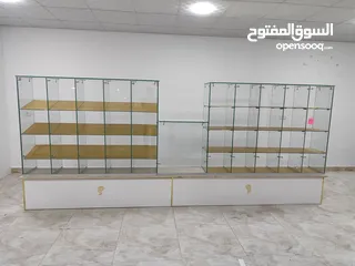  4 فترينة حلويات وفترينة شكلاطة