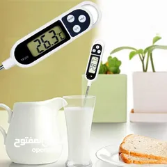  2 ميزان حرارة طعام مقياس درجه الحراره الطعام Thermometer ميزان قياس درجة حراره السوائل و الاطعمه