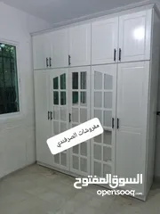  1 خزائن ملابس خشب لامنيت 18م او لاتيه حسب الطلب جميع المقاسات الون اختياري