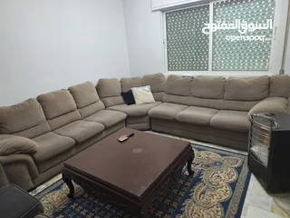  2 طقم كنب كورنر الدب 7 مقاعد للبيع