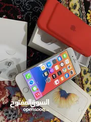  2 ايفون 6s ذهبي 64 قيقا نظيف مو مفتوح ولا مصلح مع بطارية