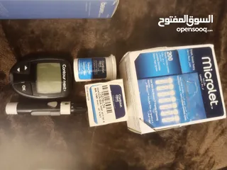  5 أجهزة قياس  سكري و حرارة