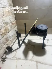  2 ماكنات حديد واوزان حديد